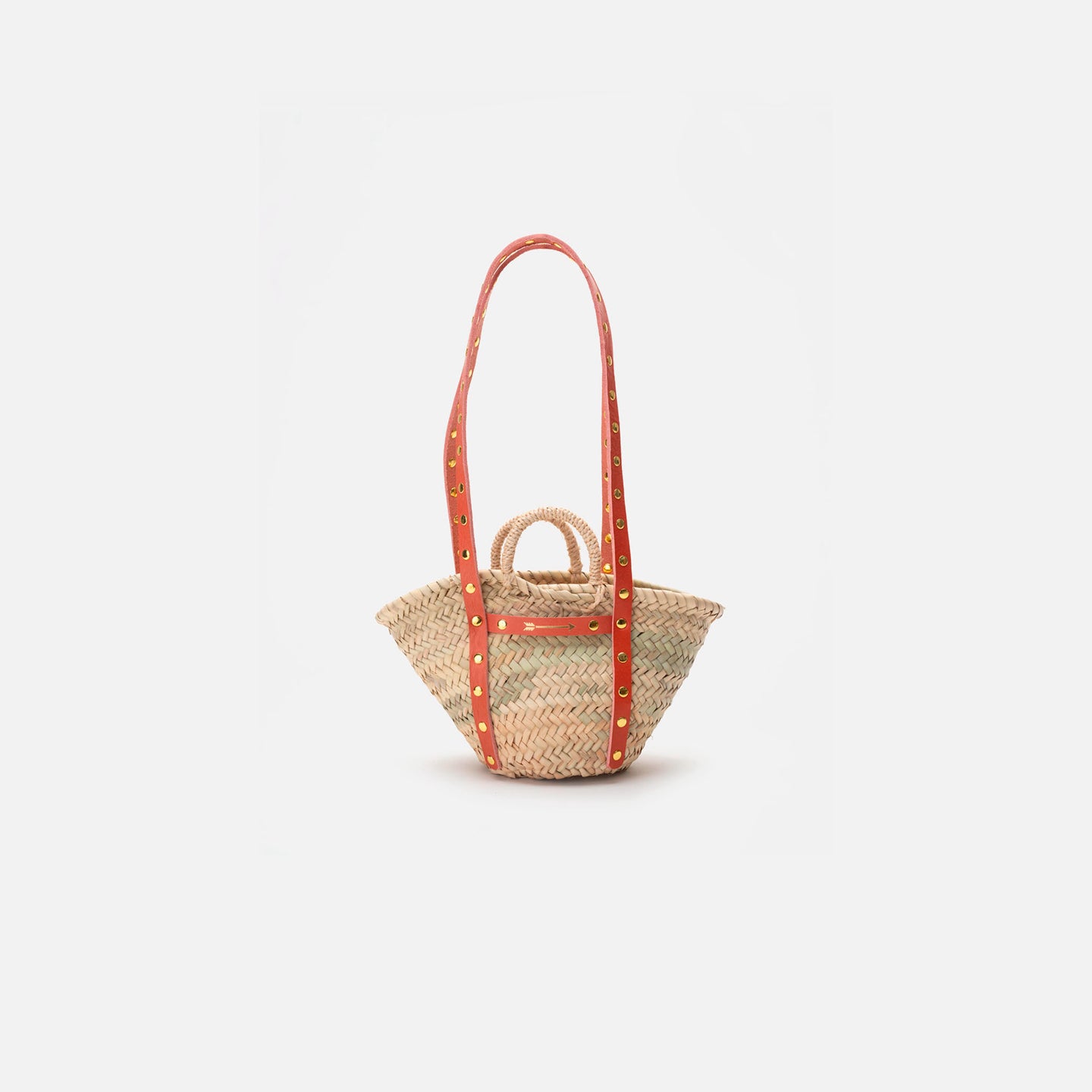 Basket Small Tachuelas Rosa