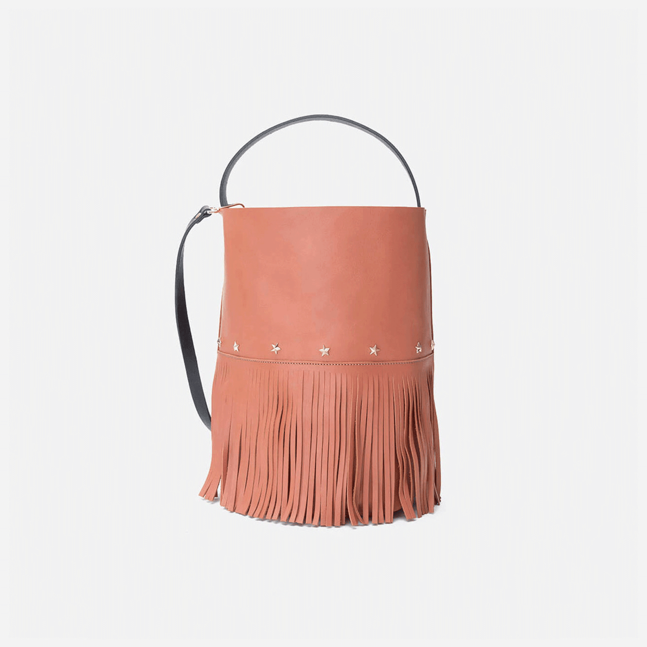 Bucket fringes Terracota