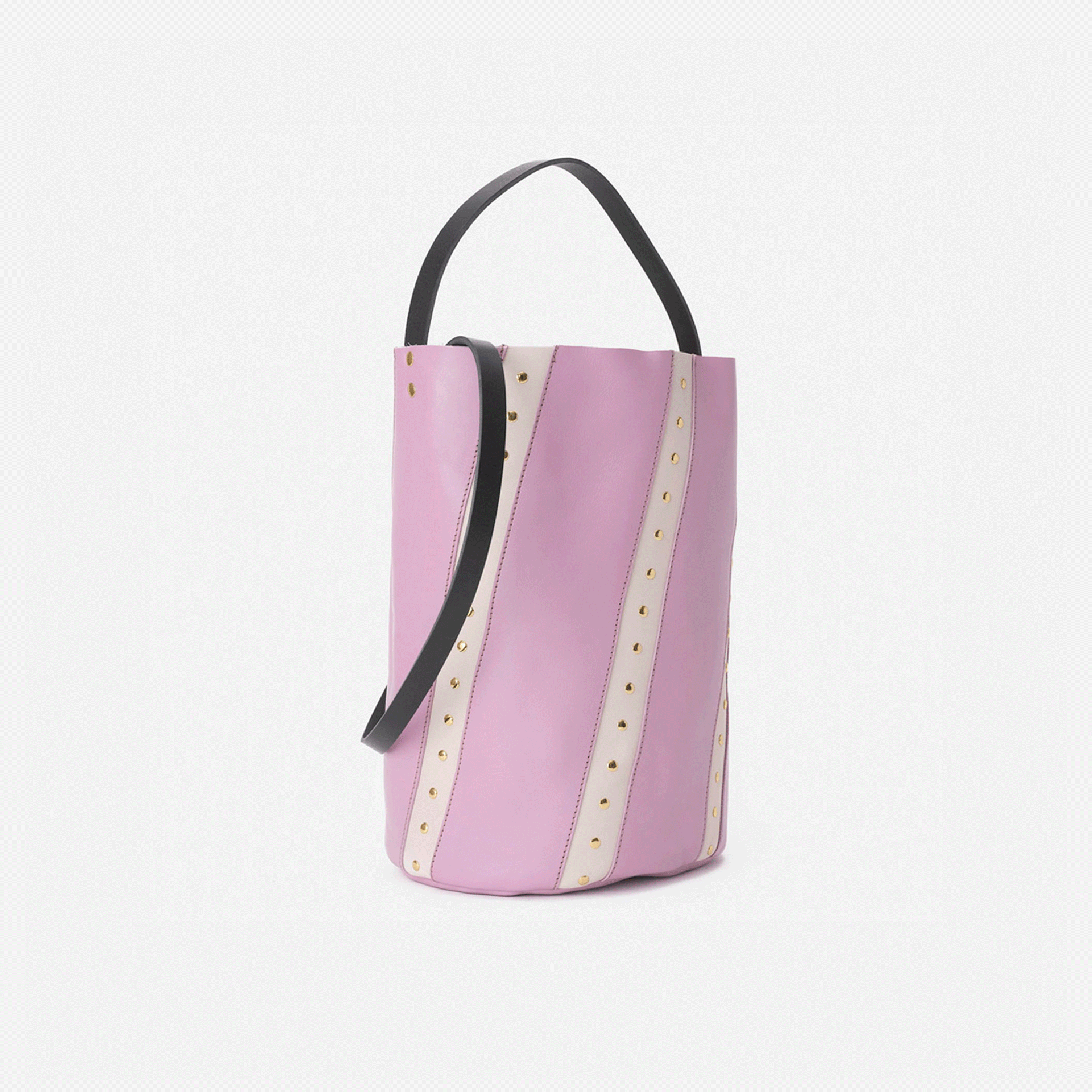 Bucket Twist Remaches Violeta y Bone