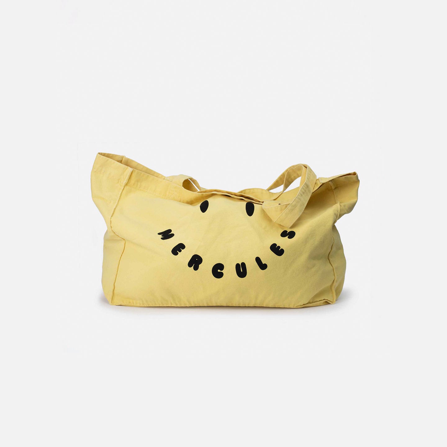 Canvas tote Smiley Amarillo