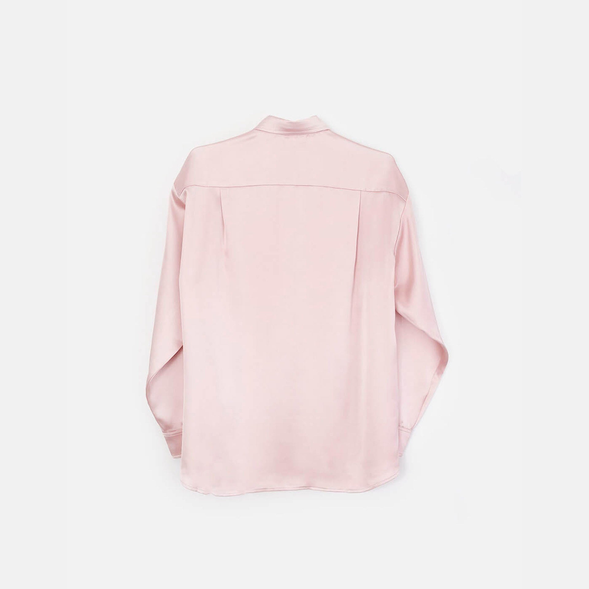 Blusa satén rosa