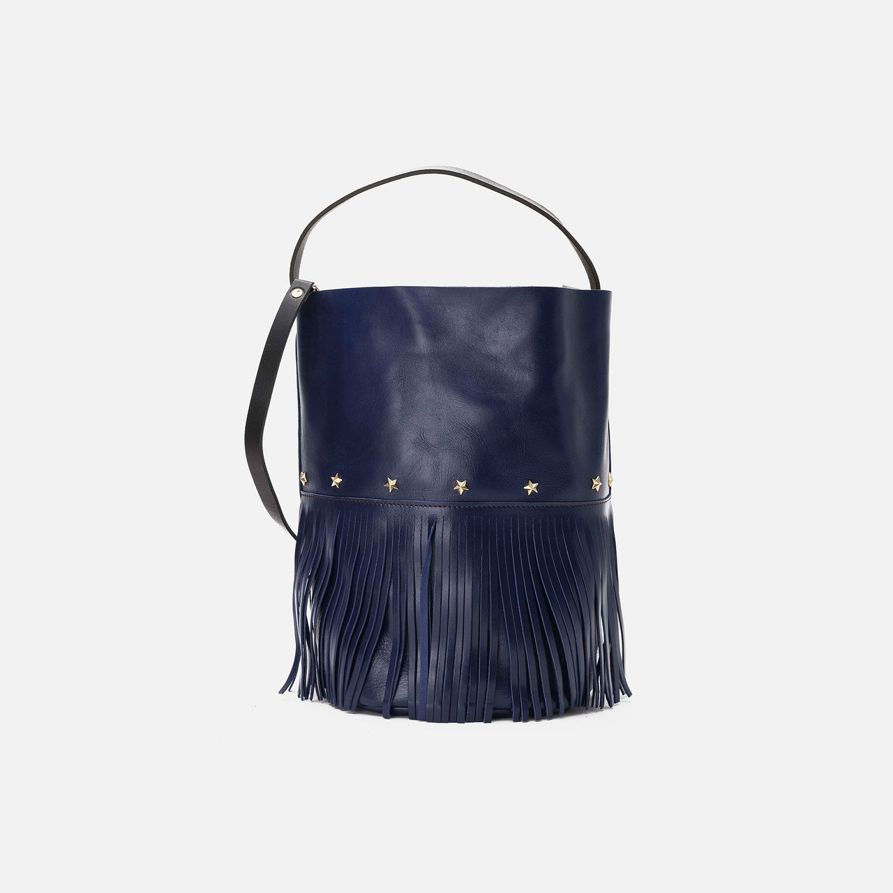 Bucket Fringes Night Blue