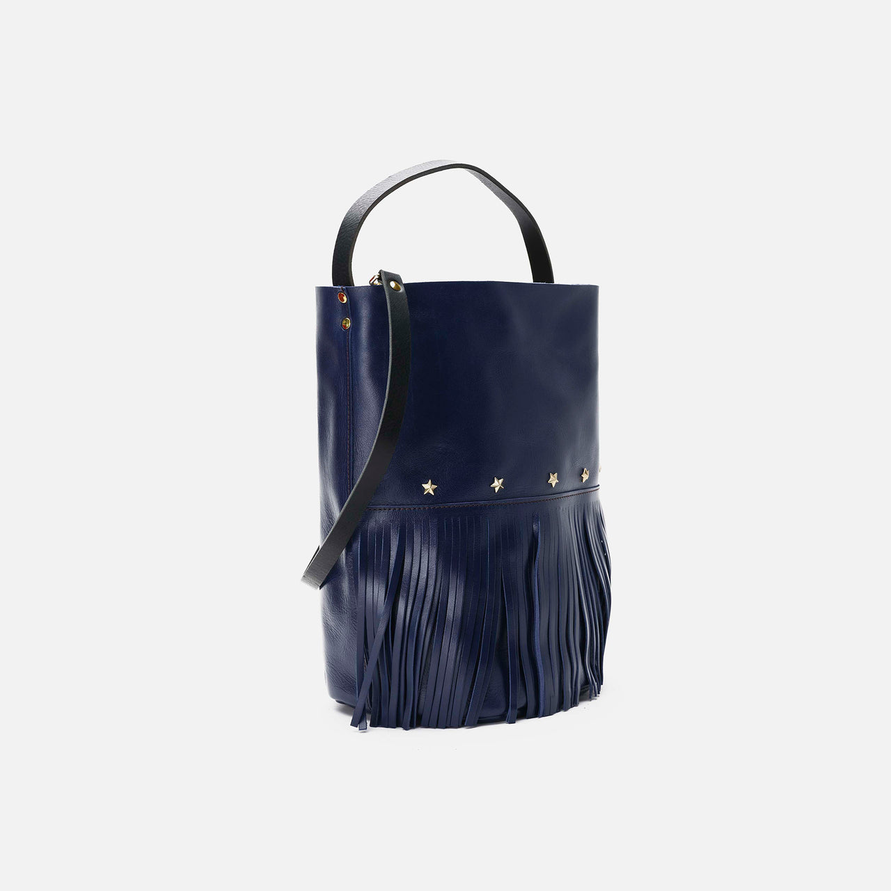 Bucket Fringes Night Blue