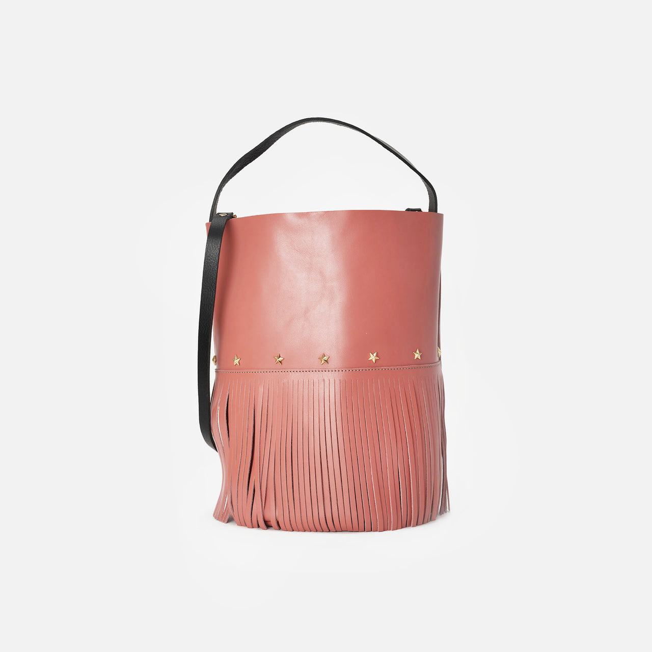 Bucket Fringes Blush