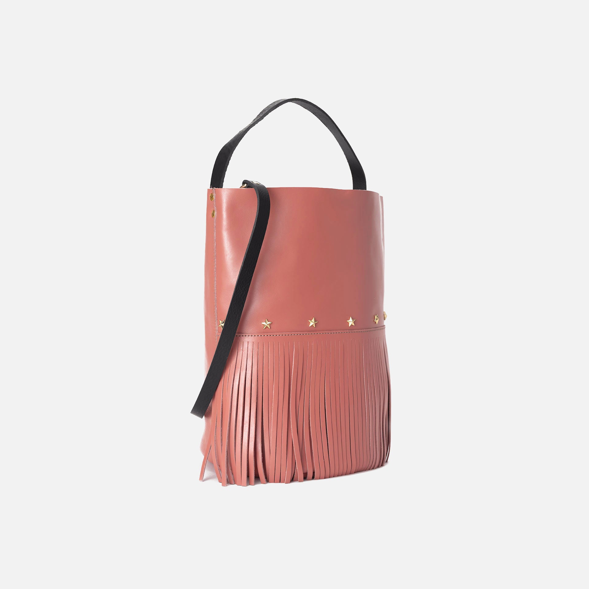 Bucket Fringes Blush
