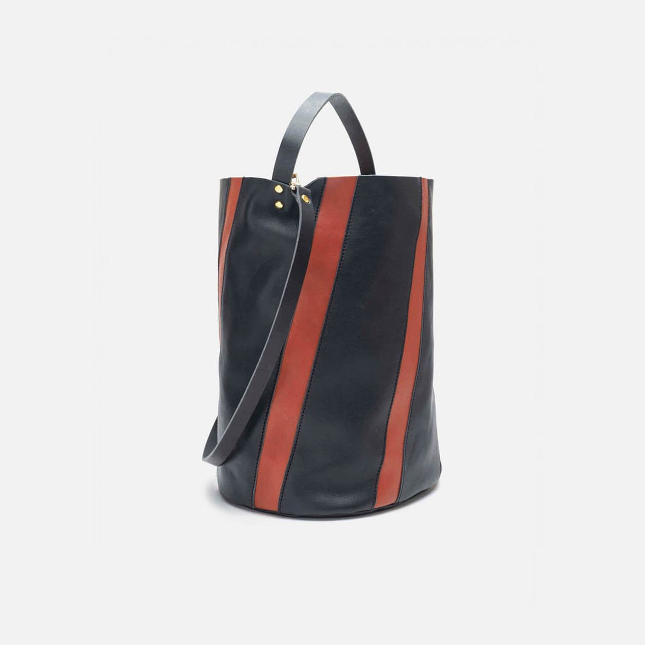 Bucket Twist Negro y Teja