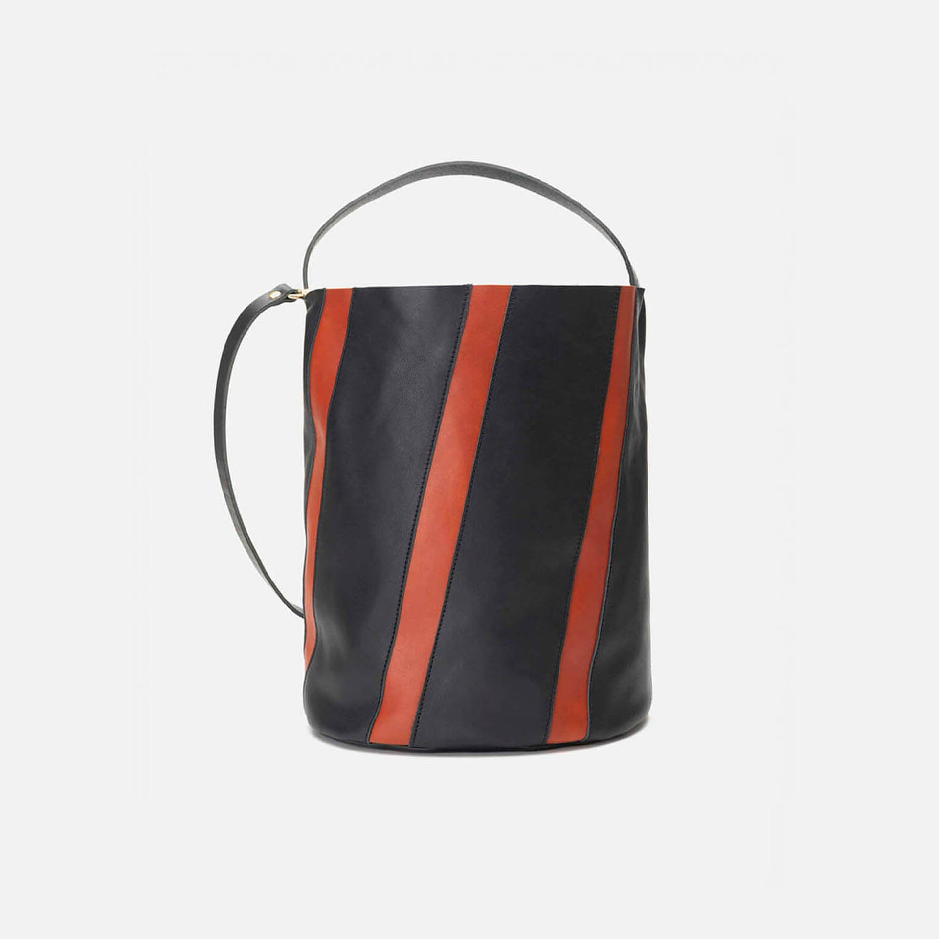 Bucket Twist Negro y Teja