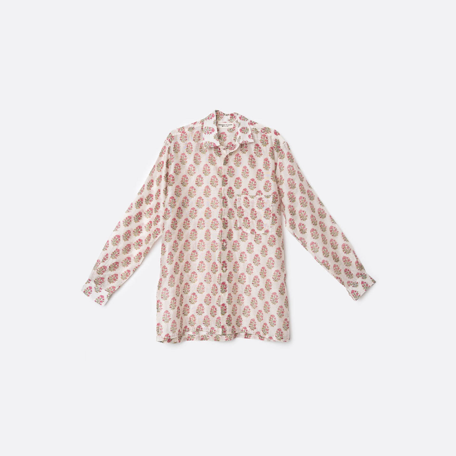 Camisa Flores Rosa