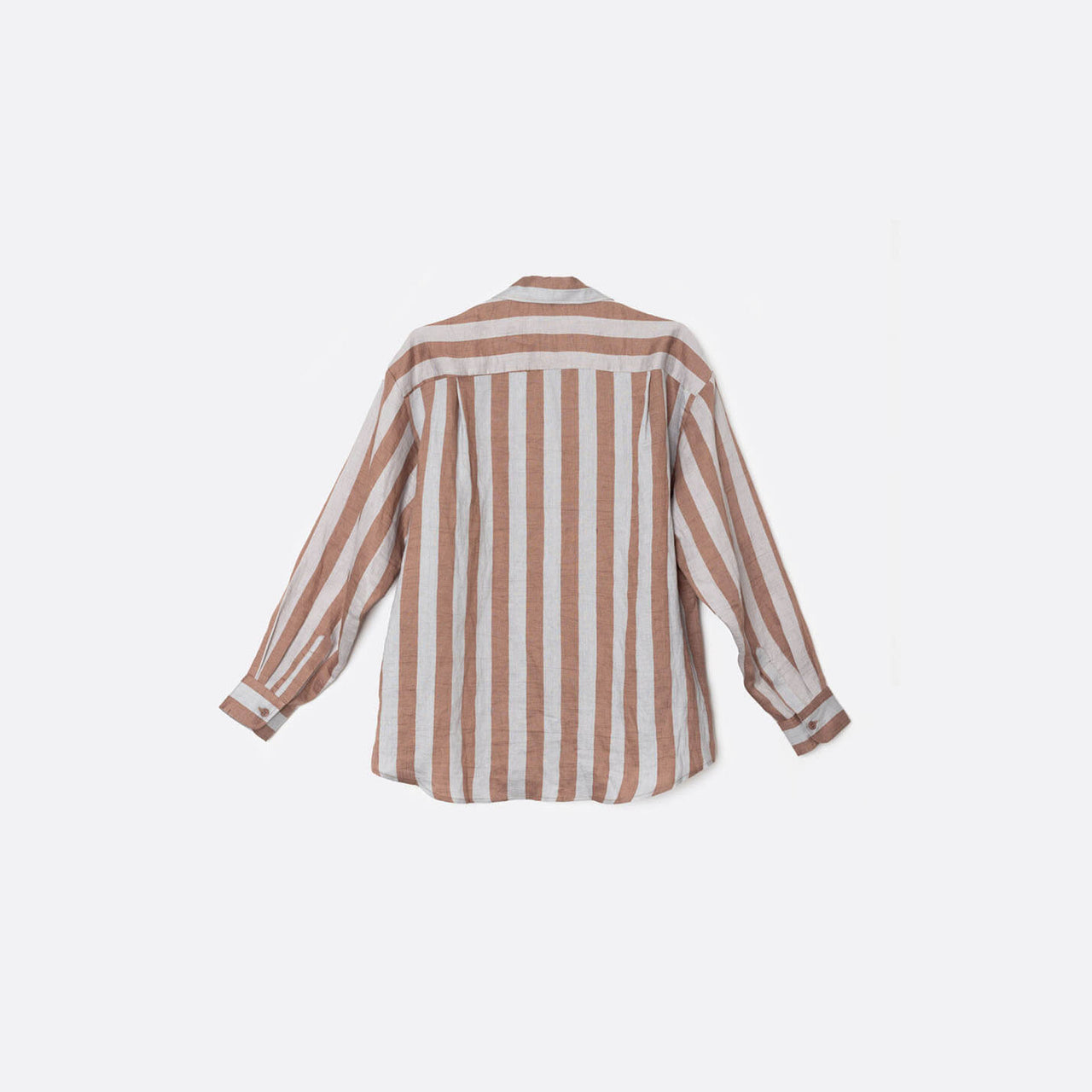 Camisa Rayas Gris y Topo