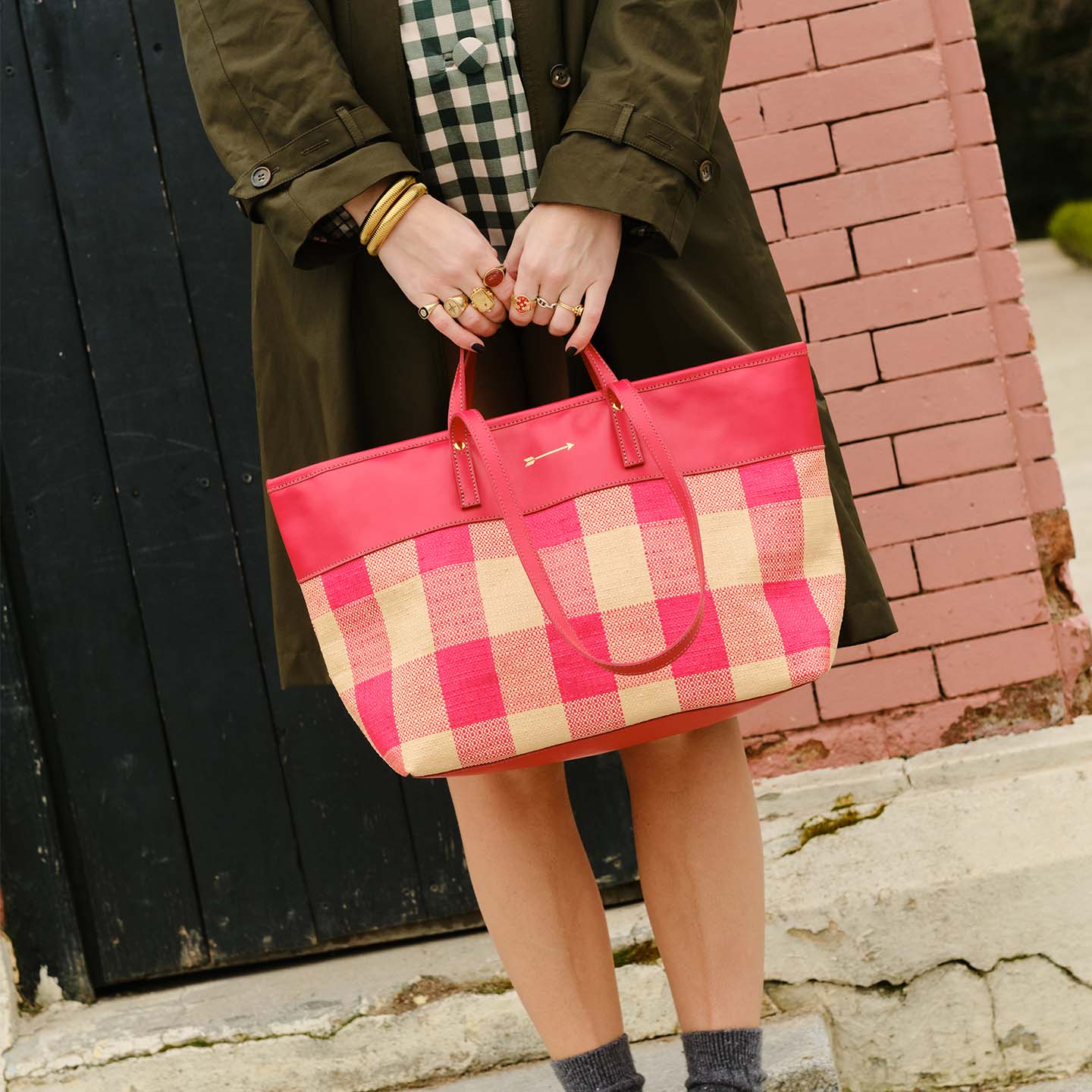 Mercado Bag Rojo