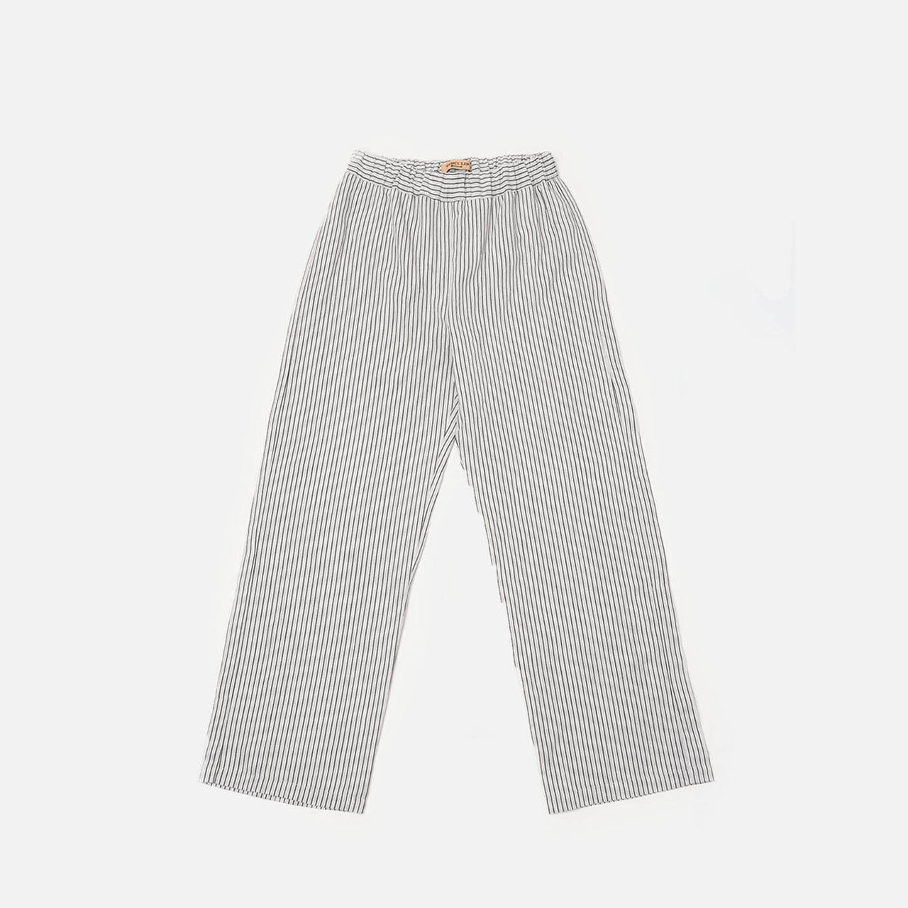 Pantalón de rayas gris