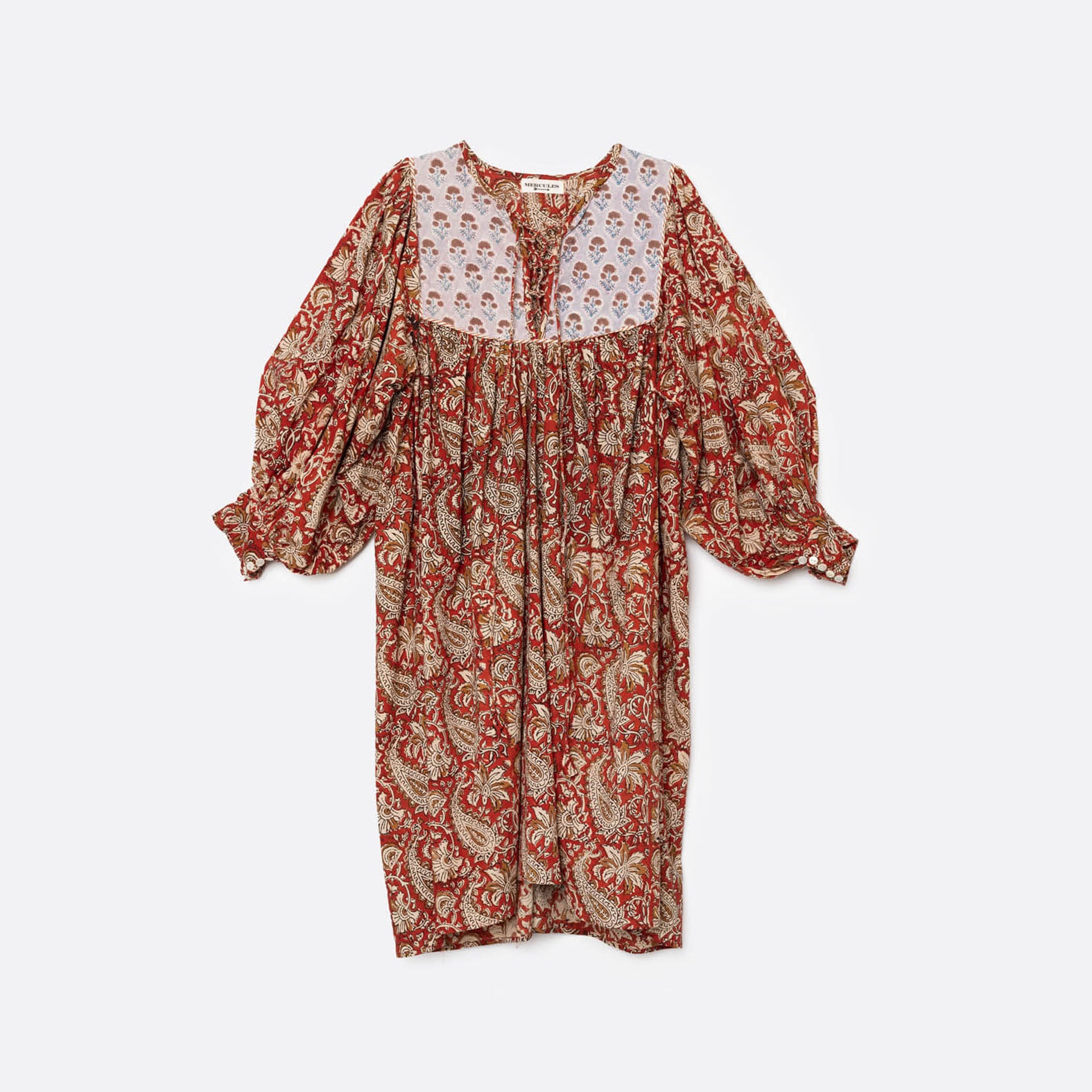 Vestido Poppy Granate