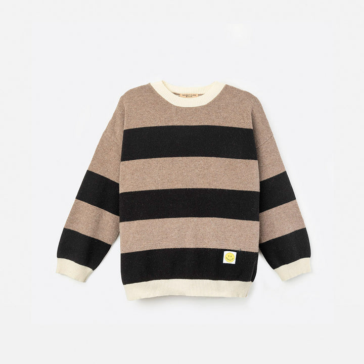 Jersey Ruck Negro y Tostado