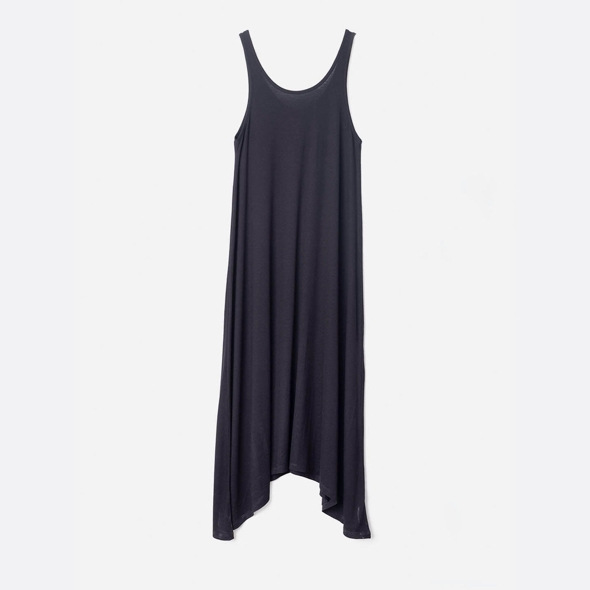 Vestido punto negro