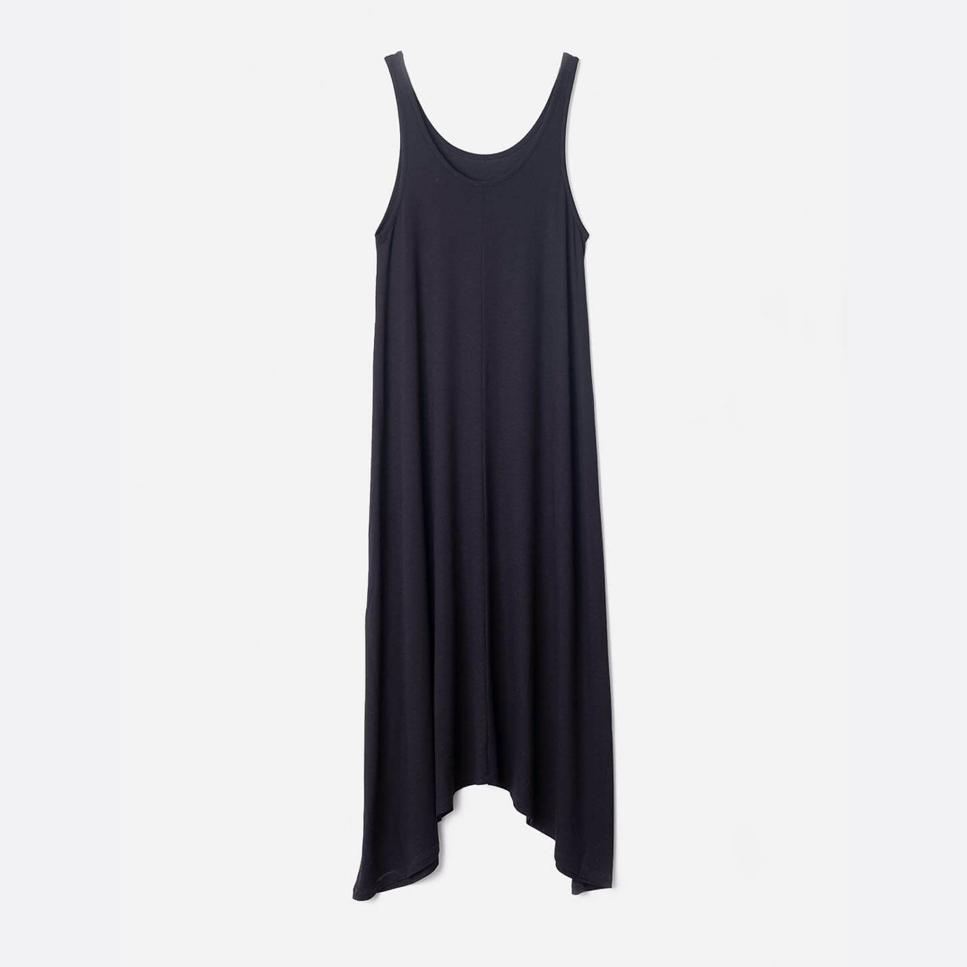 Vestido punto negro